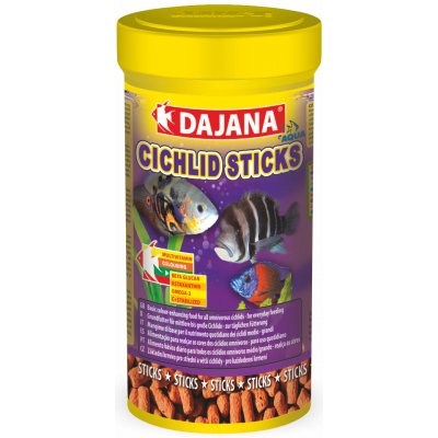 Dajana Cichlid sticks 80 g, 250 ml – Zboží Mobilmania