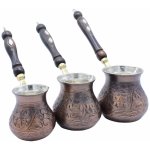 Bahar 500 ml Hnědá / Tmavé rytiny – Zboží Dáma