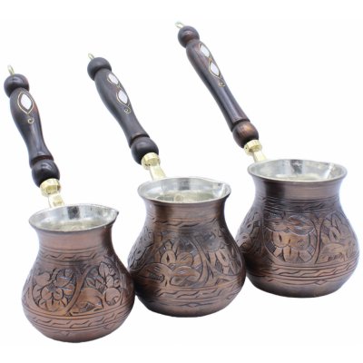 Bahar 500 ml Hnědá / Tmavé rytiny – Zboží Dáma