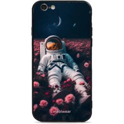 Pouzdro Mobiwear Glossy Apple iPhone 6S - G002G Astronaut v růžích