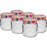 Browin zavařovací sklenice + bar.víčko 53 mm 6 x 106 ml – Zboží Dáma