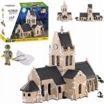 COBI 2299 World War II Francouzský kostel Sainte-Mére-Église den D 1944 – Zboží Dáma