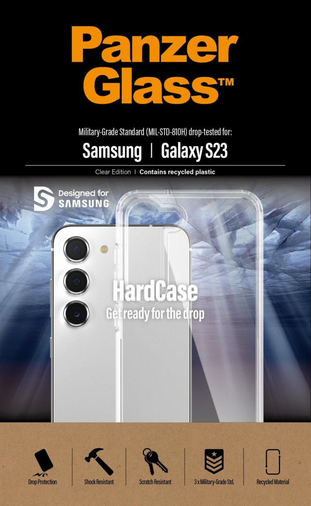 Pouzdro PanzerGlass HardCase Samsung Galaxy S23 0433