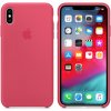 Pouzdro a kryt na mobilní telefon Apple Apple iPhone Xs Max Silicone Case Hibiscus MUJP2ZM/A