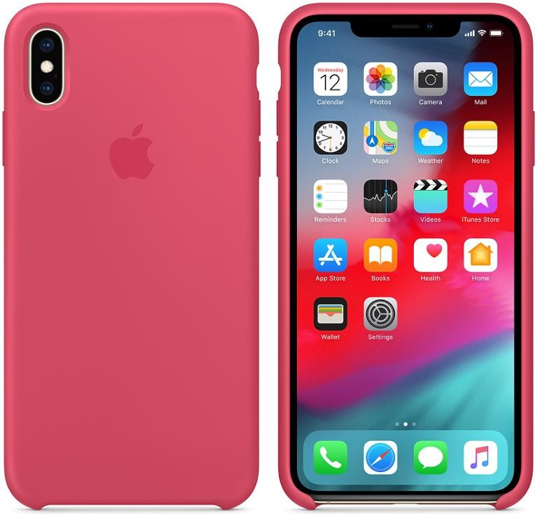 Apple iPhone Xs Max Silicone Case Hibiscus MUJP2ZM/A