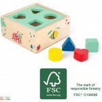 Small Foot Motorické Lesní krabička vkládání tvarů – Zbozi.Blesk.cz