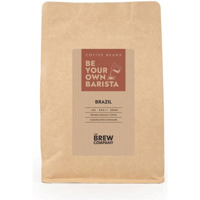 The Brew Company fairtrade káva Brazílie zrnková 1 kg – Hledejceny.cz