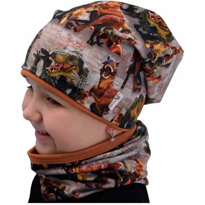 Esito jarní čepice spadená Pravěk hnědá – Sleviste.cz