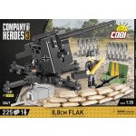 COBI 3047 Company of Heroes 3 Německé protiletadlové dělo Flak 8,8 cm – Zboží Dáma