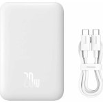 Baseus Magnetic Mini 6000mAh bílý – Sleviste.cz