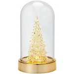 Markslöjd 706531 - LED Vánoční dekorace ISLA LED/0,06W/3xAA mosaz/stromeček 706531 – Hledejceny.cz