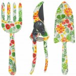 nářadí zahradní sada 3díl., dekor, železo, Al – Hledejceny.cz