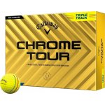 Callaway Chrome Tour Triple Track 24 bílé 12 ks – Zboží Mobilmania