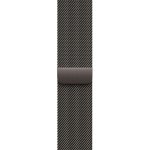 Apple Watch Series 11 Cellular (46mm) Břidlicově šedý titan s břidlicově šedým milánským tahem M/L MFD44MP/A – Zboží Živě