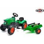 FALK Šlapací traktor 2031AB SuperCharger s vlečkou a otevírací kapotou – Zboží Dáma