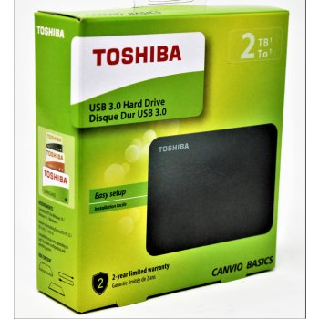 Toshiba Canvio Basics 2TB, HDTB420EK3AA