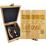 Sablio Dárková sada na víno Šéfová: 147×168×49 mm – Hledejceny.cz