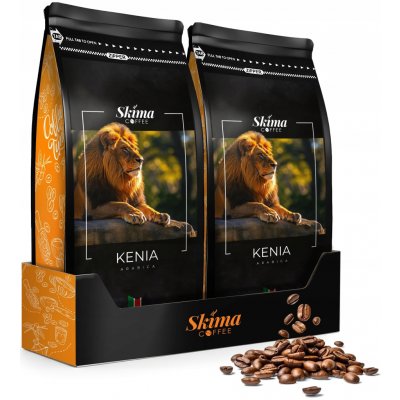 Skimacoffee 100% arabica Keňa zrnková 2 x 2 kg – Hledejceny.cz