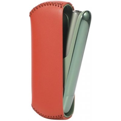 IQOS ILUMA Drop koženkové pouzdro hnědé – Zboží Mobilmania