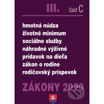 Zákony 2020 III. časť C – Zboží Mobilmania