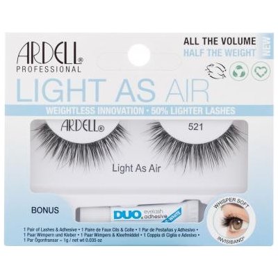 Ardell Light As Air 521 + lepidlo na řasy Duo 1g Black