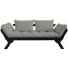 Pohovka Karup design BEBOB SOFA black pine borovice 75*200 cm grey