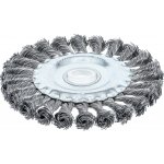 BGS 3986, Drátěný kartáč/ pletený kulatý kartáč | Ø 125 mm – Zboží Mobilmania