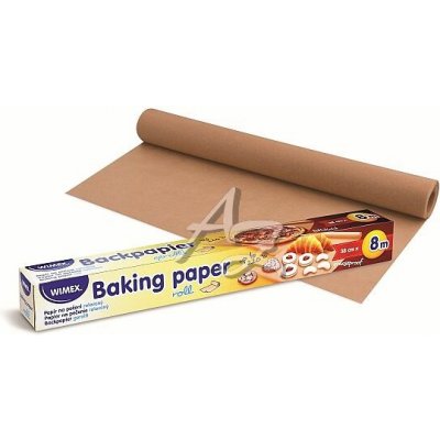 pečící papír 38cm/8m v roli, Hnědý – Zboží Dáma