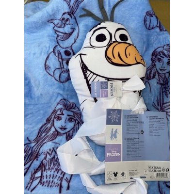 Exity Kft. Dívčí fleecová deka Ledové království FROZEN Elsa Anna a Olaf / – Zboží Dáma