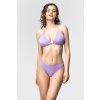 VFstyle dámské plavky dvoudílné Alison žebrované fialové