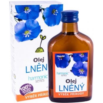 Elit Lněný olej 100% 0,2 l