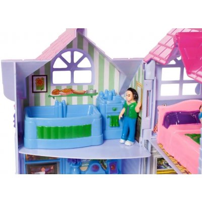 KIK KX5359 Venkovský skládací domeček pro panenky Villa – Zboží Dáma