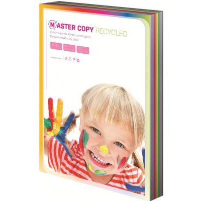 Papír A4 EKO print colour Master duha mix 10 barev 100 listů – Zboží Dáma