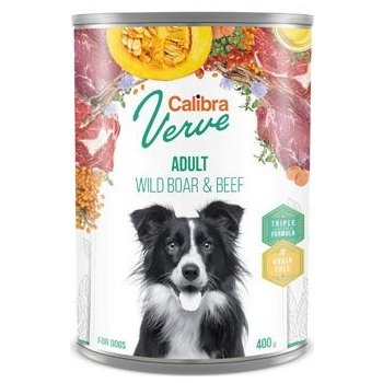 Calibra Dog Verve GF Adult Wild Boar&Beef 400 g