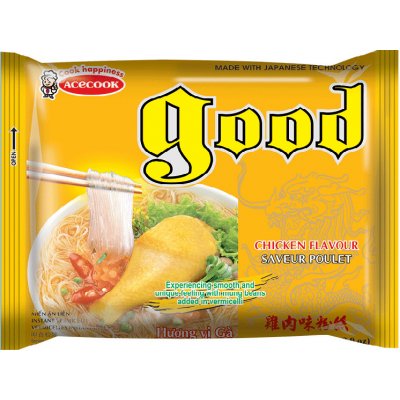Good instantní skleněné nudle s příchutí kuřecí 60 g – Sleviste.cz