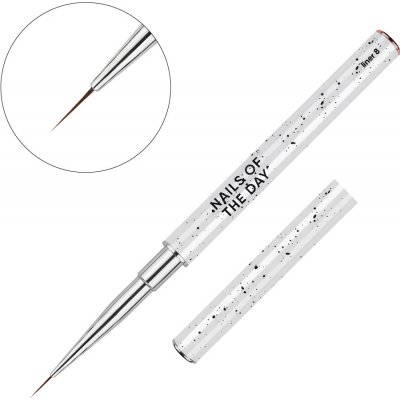 NAILSOFTHEDAY Professional Brush Liner 8 mm – Zboží Dáma