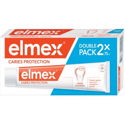 Elmex Anti Caries DUO zubní psata 2 x 75 ml – Hledejceny.cz