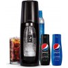 SodaStream Spirit Black Pepsi MegaPack + Sirup PEPSI 440 ml