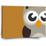 Sablio Obraz Kreslená sova - 150x110 cm – Hledejceny.cz