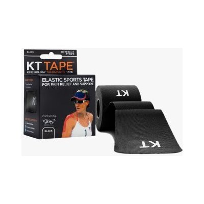 KT Tape Original Cotton Precut černá 5 cm x 25 cm – Sleviste.cz