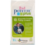 Potette Plus nočník cestovní 2v1 náhradní náplň 10ks – Sleviste.cz