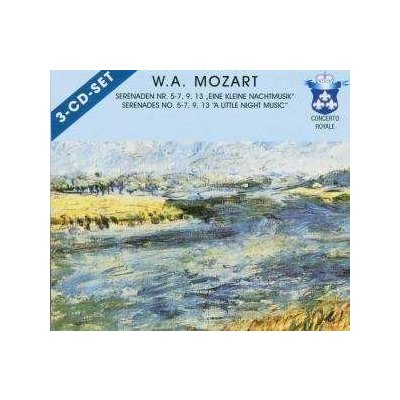Wolfgang Amadeus Mozart - Serenaden Nr. 5-7, 9, 13 "Eine Kleine Nachtmusik" = Serenades No. 5-7, 9, 13 "A Little Night Music" CD – Zboží Mobilmania