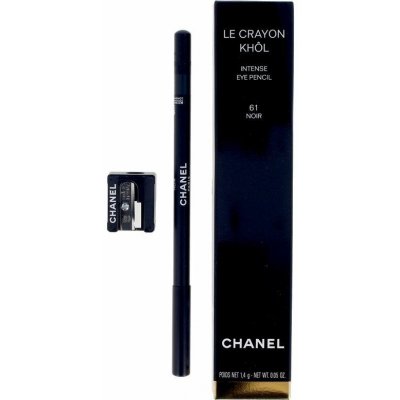 Chanel Le Crayon Khol tužka na oči 61 Noir 1,4 g – Zboží Mobilmania