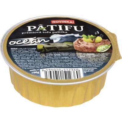 Patifu prémiová tofu paštika Oceán 100 g – Sleviste.cz