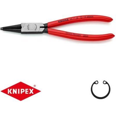 Knipex 44 11 J2, DIN 5265 C Kleště na pojistné kroužky 180 mm, vnitřní rovné – Zboží Mobilmania