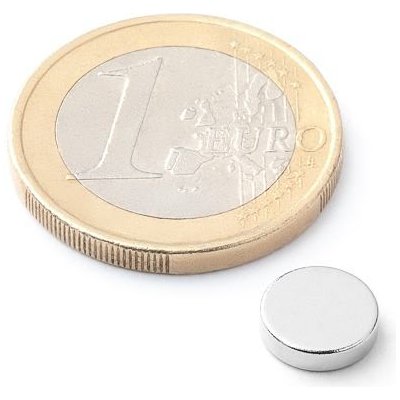 Neodymový kotoučový magnet KT-08-02-N – Hledejceny.cz