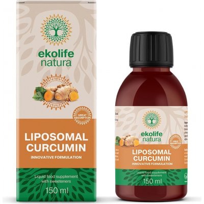 Ekolife Natura Liposomal Curcumin 150 ml – Hledejceny.cz