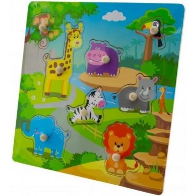 Tulimi zábavné puzzle vkládací Zoo velké – Sleviste.cz