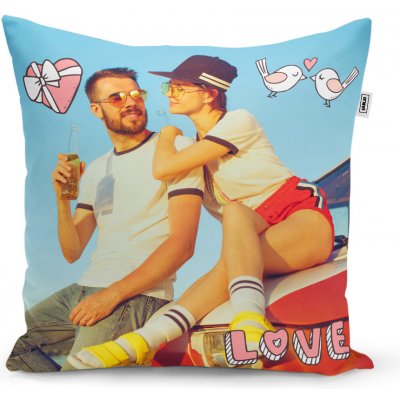 Sablio Polštář s vlastní fotografií 60x60 – Sleviste.cz