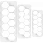 Multicutter set - multi vykrajovač - šestiúhelník 3ks – Zboží Mobilmania